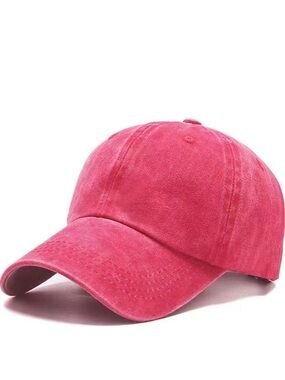 Women’s Pink Casual Baseball Cap